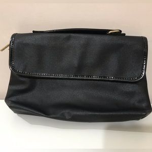 Small black Lancôme toiletry/cosmetic bag